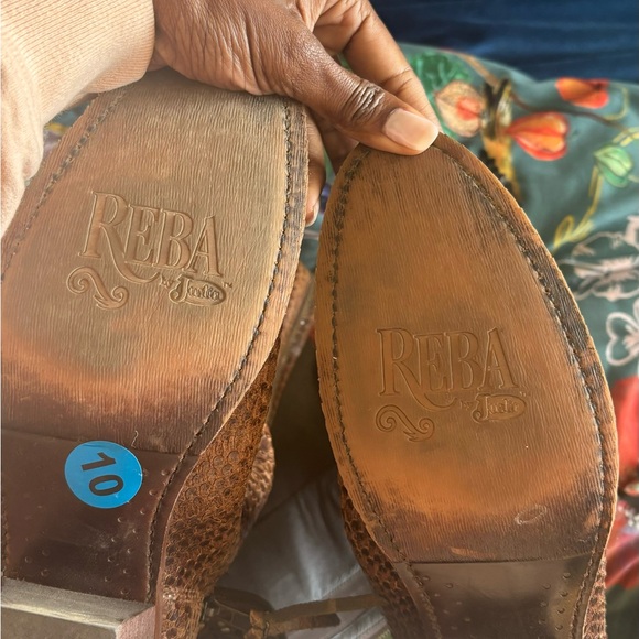 Justin Reba Mcalester Tall Viper boots - Picture 5 of 6